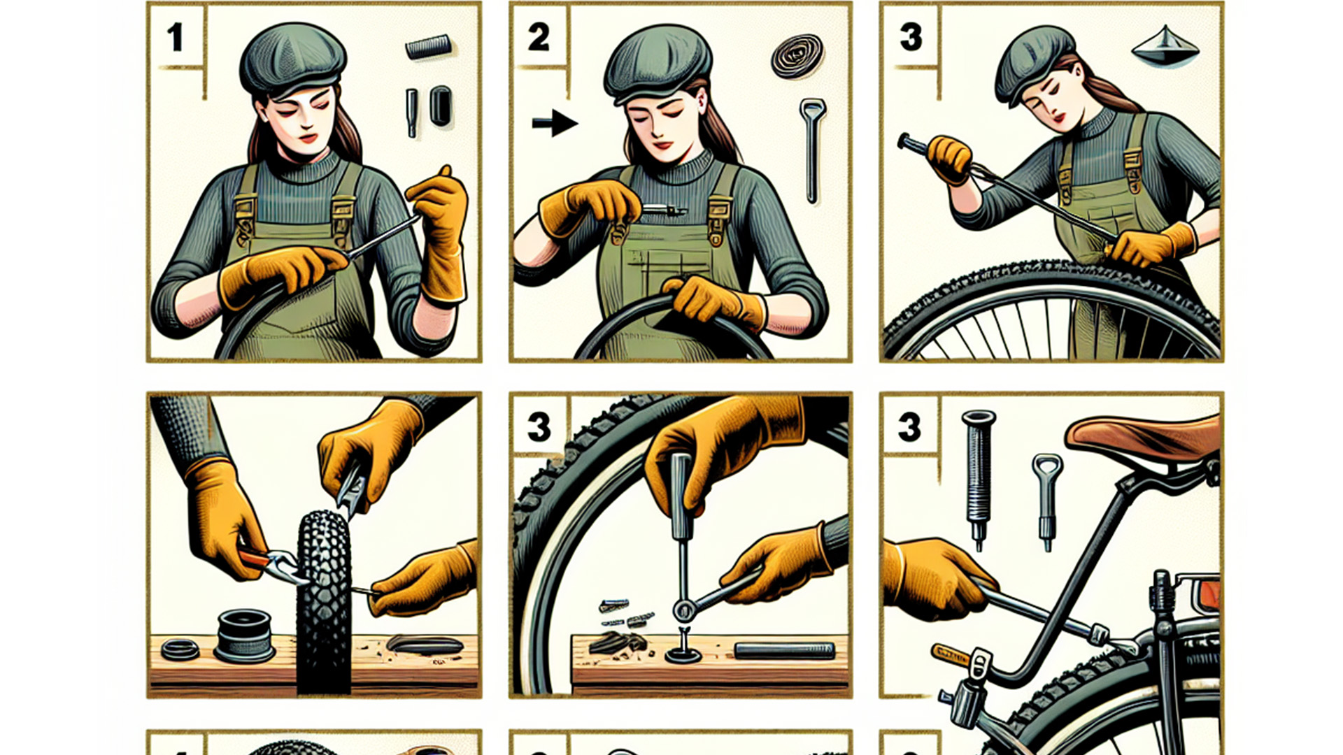 How To Replace A Bicycle Tire