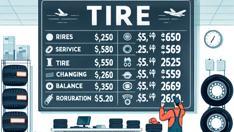How Much Does Replacing Tires Cost