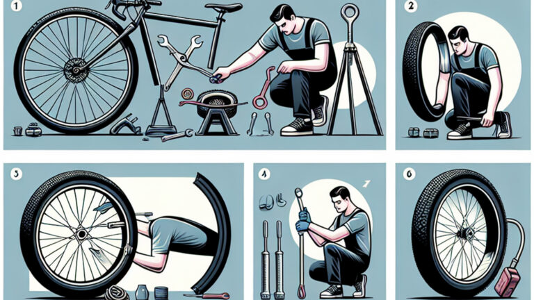 How To Replace A Rear Bike Tire