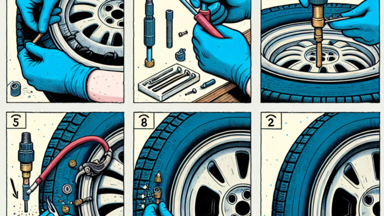 How To Replace A Tire Valve Stem